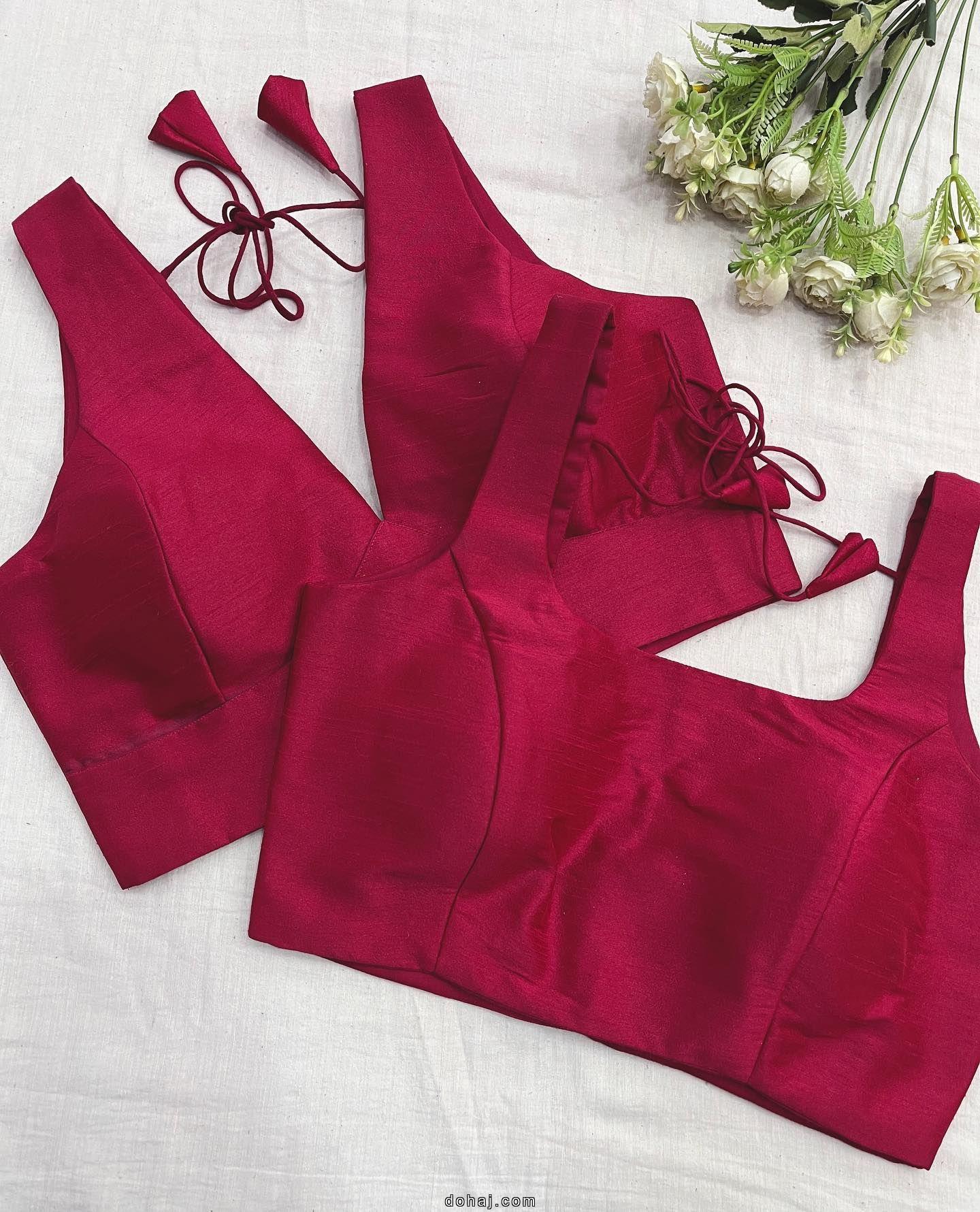 Sleeveless Blouse Designs