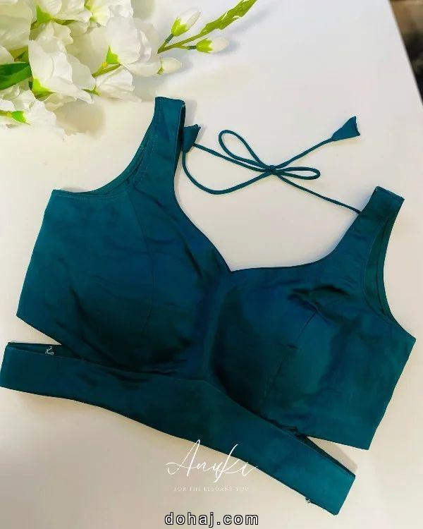 Sleeveless Blouse For Silk Saree