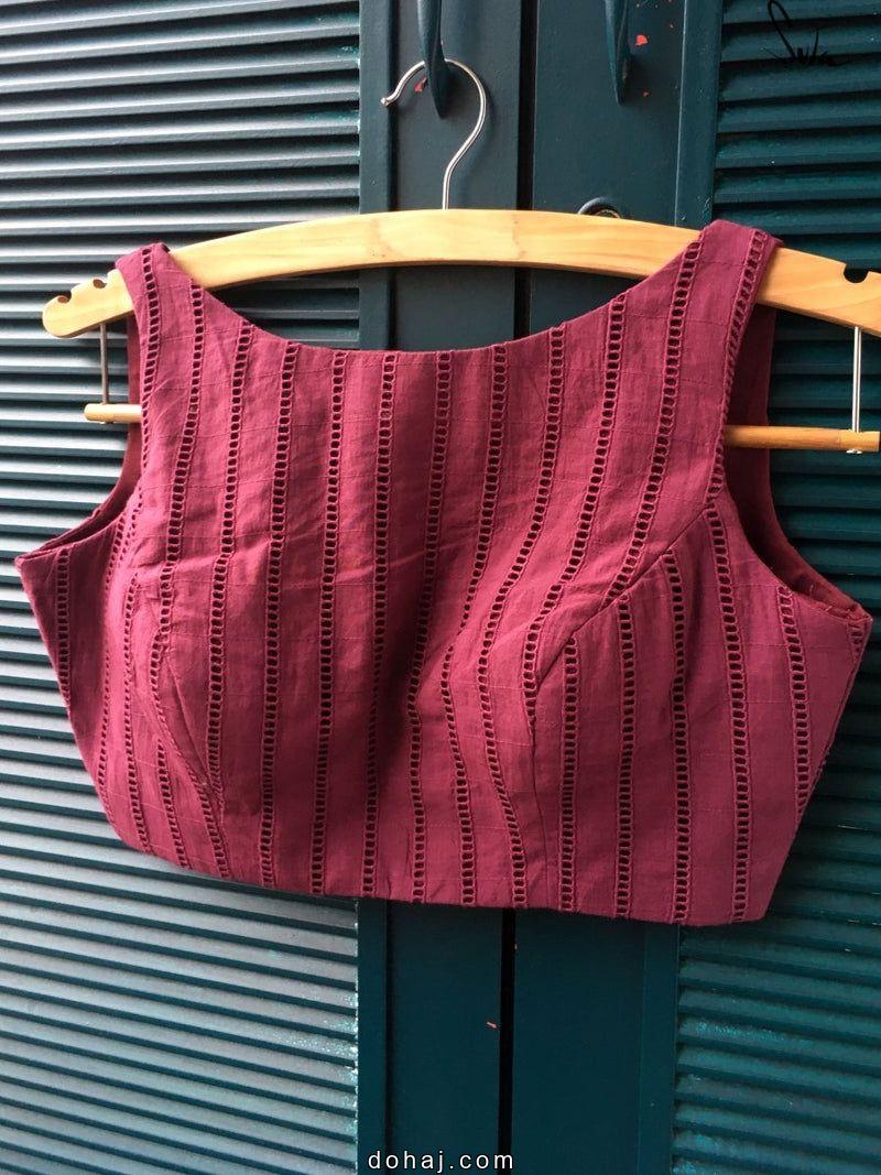 Sleeveless Blouse Pattern