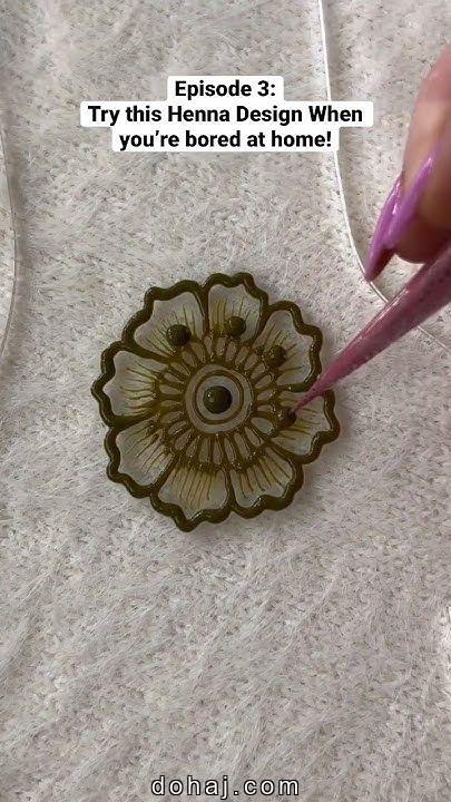 Small Back Hand Mehndi Design Simple And Easy