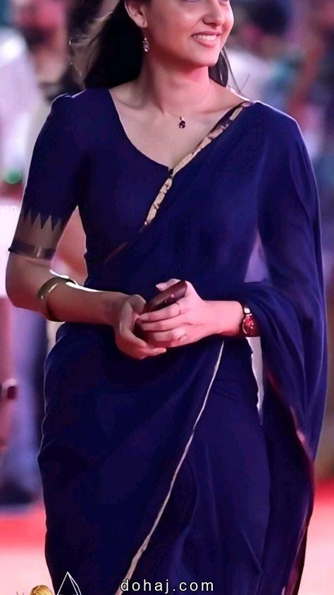 Soft Silk Saree Blouse Back Designs