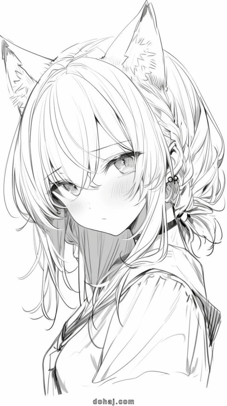 Step By Step Cat Drawing