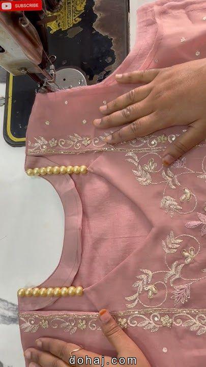 Stone Work Blouse Designs