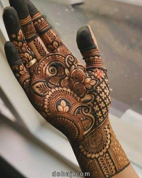 Stylish Mehndi Stylish Mehndi Easy Simple Circle Mehndi Design