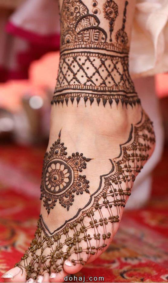 Stylish Simple Back Hand Mehndi Design Bridal