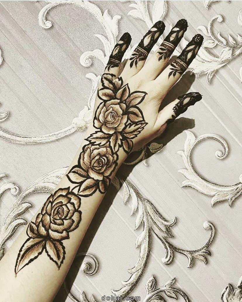 Stylish Stylish Easy Front Hand Simple Mehndi Design
