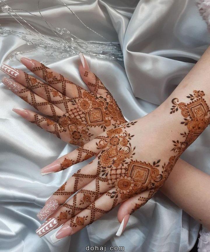 Stylish Stylish Full Hand Mehndi Design