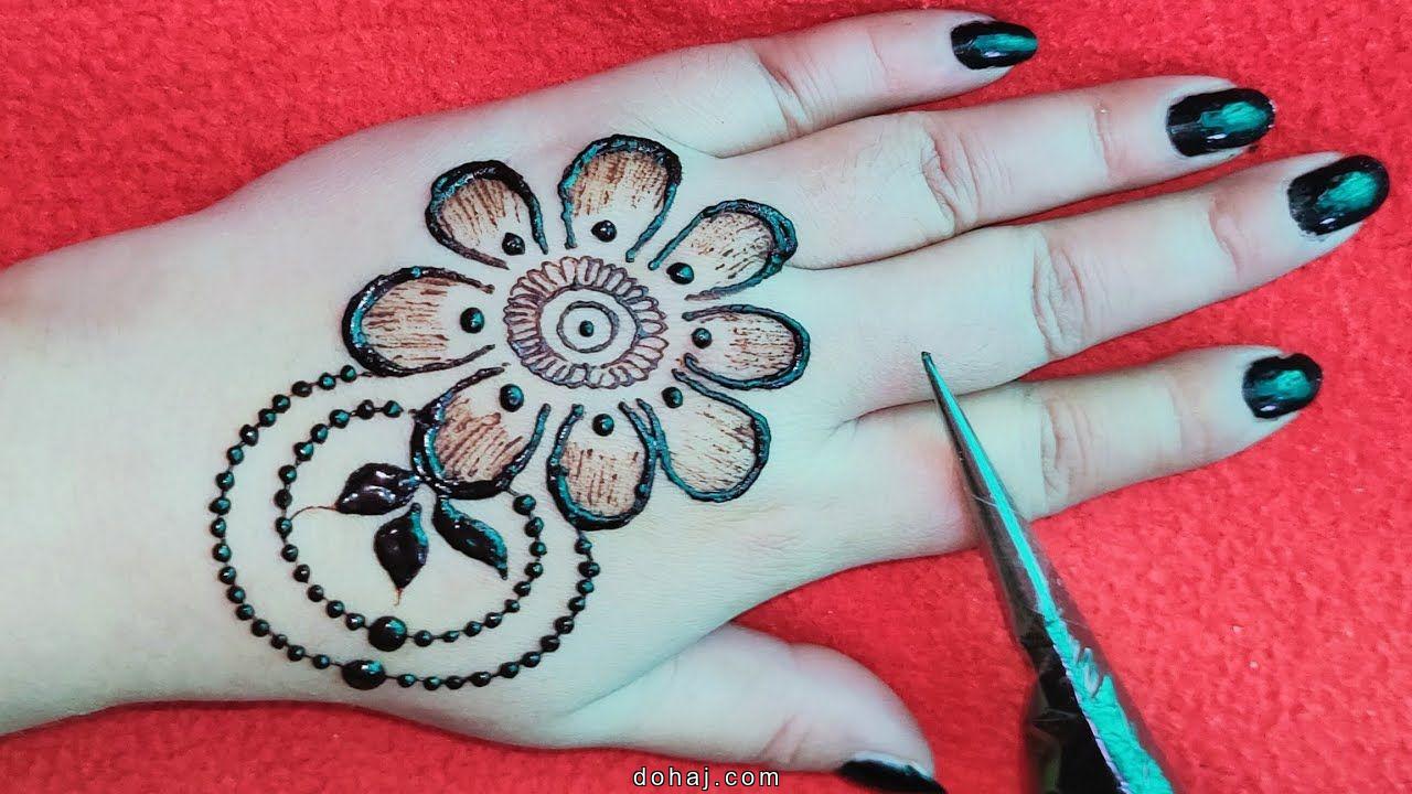 Tattoo Simple Finger Mehndi Royal Front Hand Mehndi Design