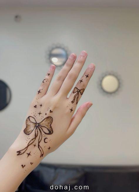 Thouseens Henna Mehndi Design Back Hand