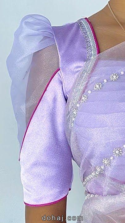 Traditional Back Neck Latest Blouse Designs