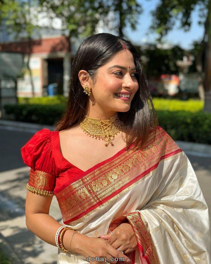 Traditional Banarasi Saree Blouse Designs