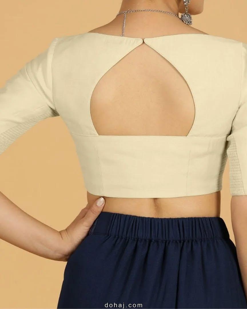 Traditional Banarasi Saree Blouse Designs