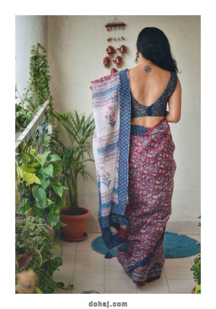 Trendy Sleeveless Blouse Designs