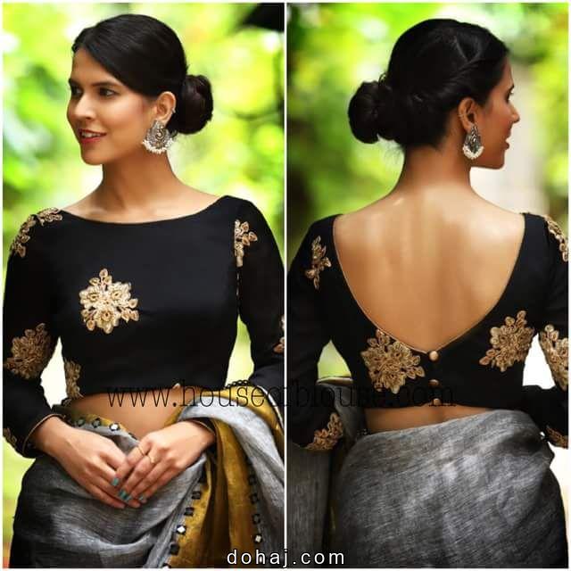 Trendy Trendy Back Front Boat Neck Blouse