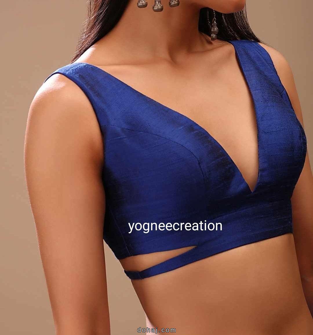 Yellow Sleeveless Blouse