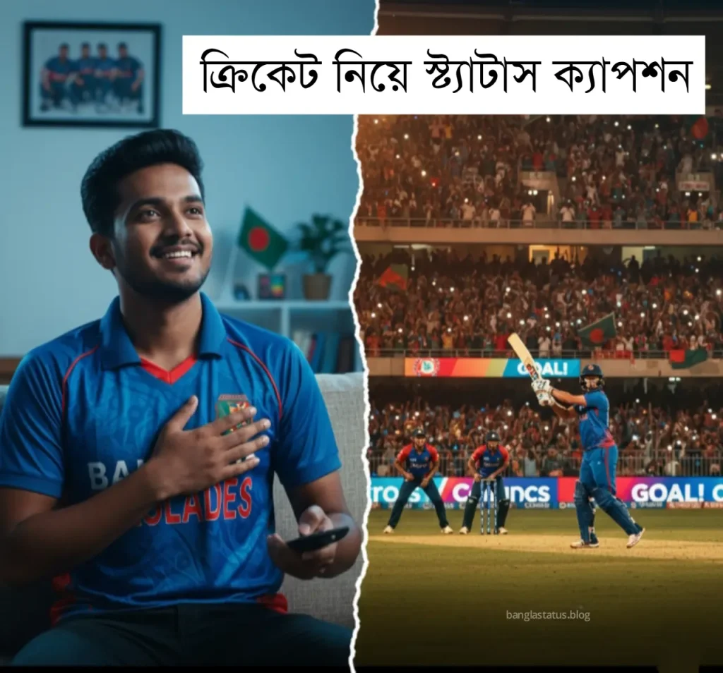 cricket নিয়ে ক্যাপশন – ক্রিকেট নিয়ে আবেগি স্ট্যাটাস – ক্রিকেট নিয়ে কিছু কথা, প্রেমের কবিতা