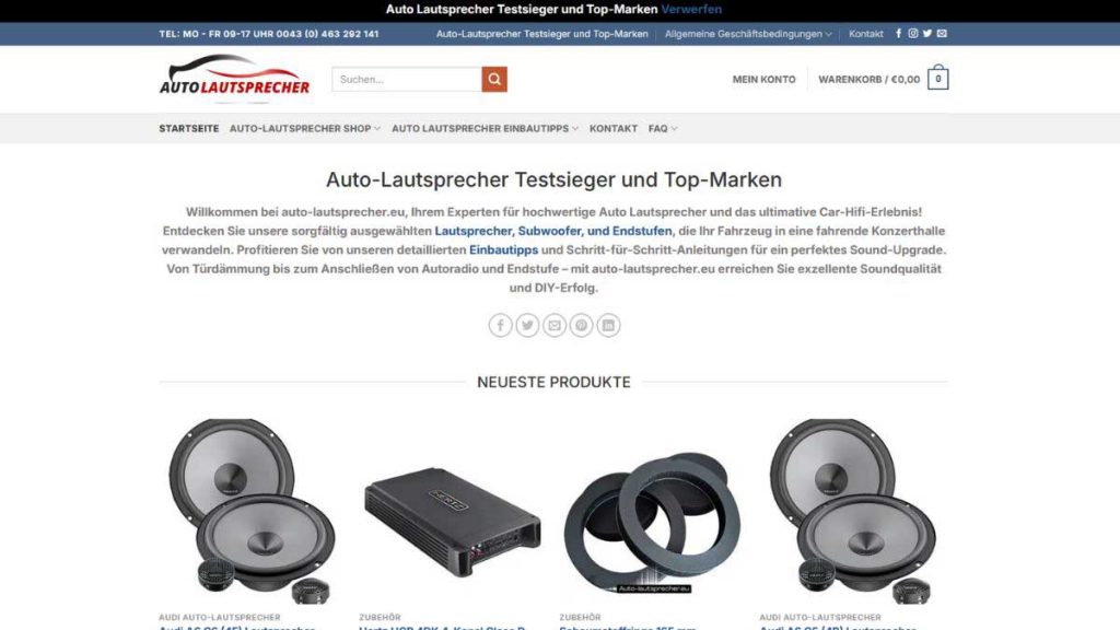 auto-lautsprecher.eu – The Best DIY Car Audio Platform - 1