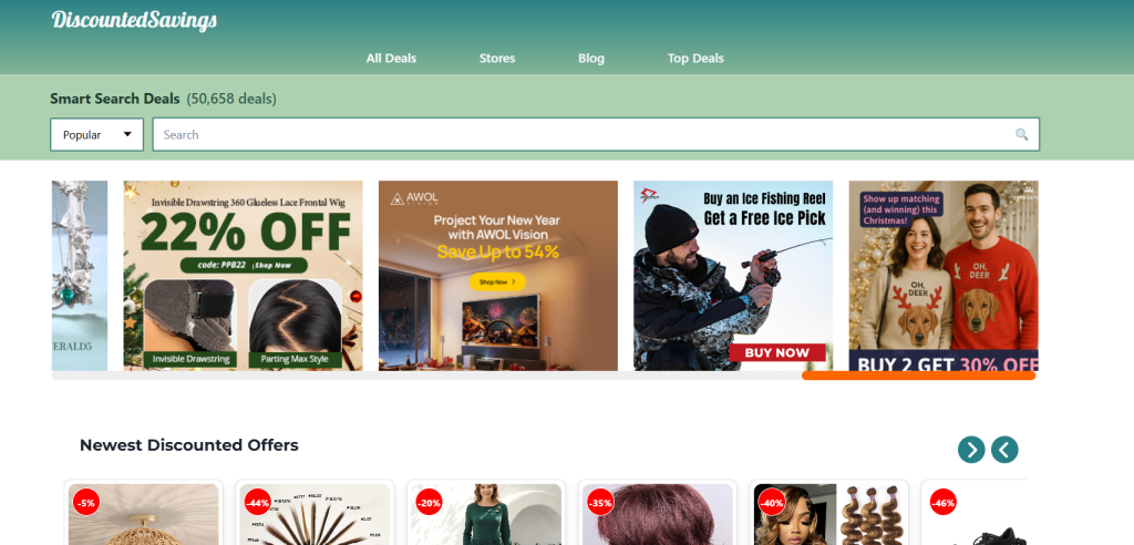 discountedsavings.com