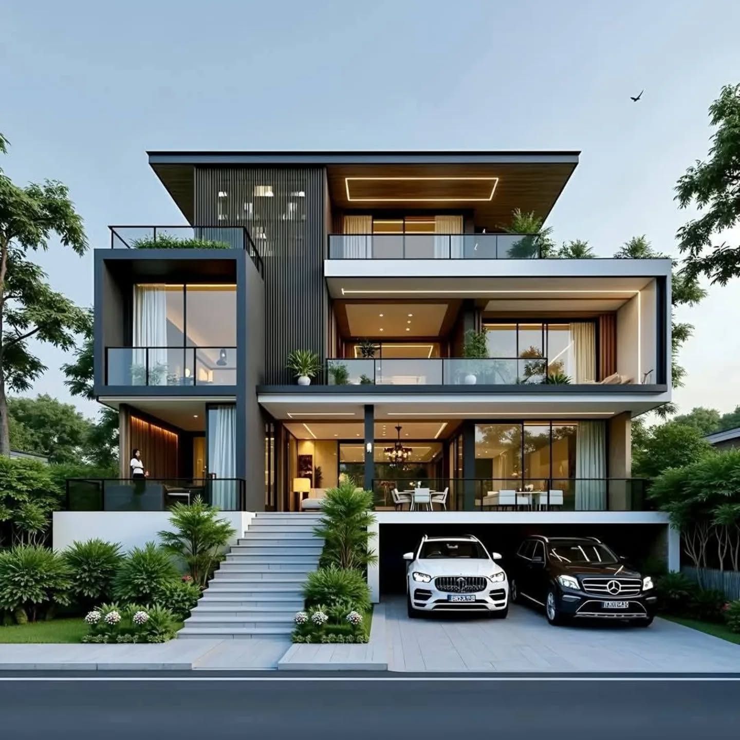 Low Cost Duplex House Design