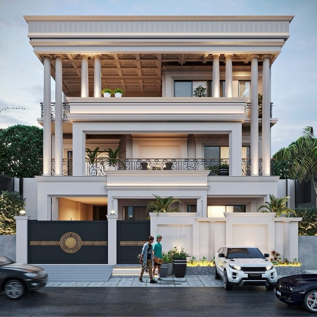 Luxury Modern Duplex House Design