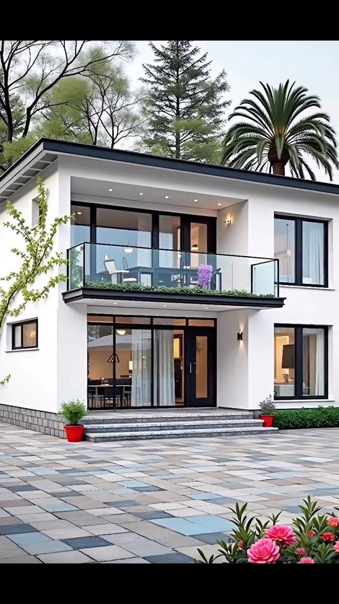 Simple Duplex House Design