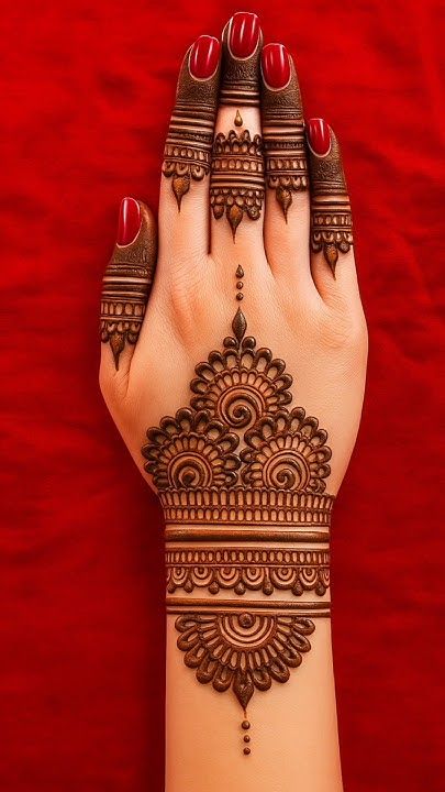 Simple Easy Easy Mehedi Desing Simple