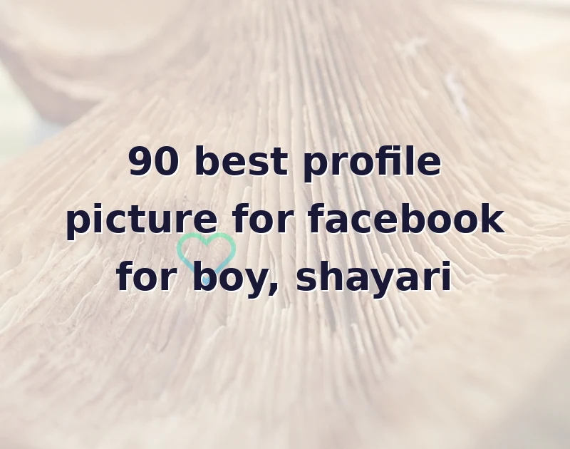best profile picture for facebook for boy