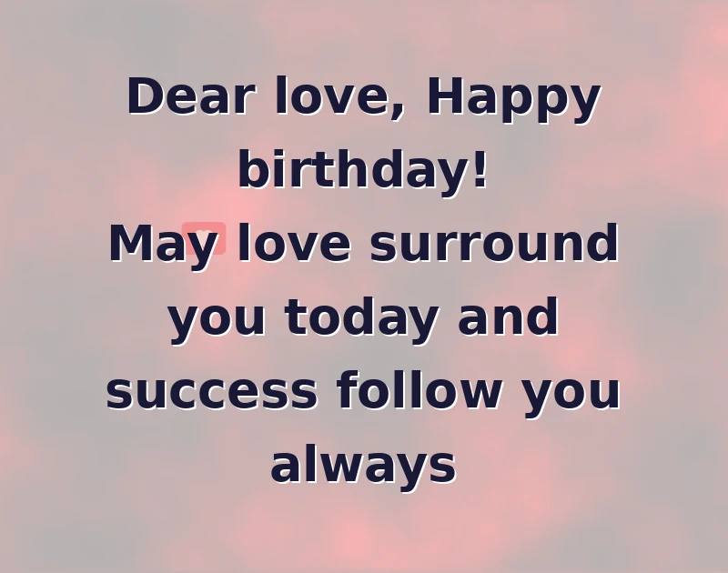 girlfriend birthday wish
