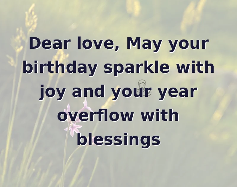 bf ko birthday wish in english