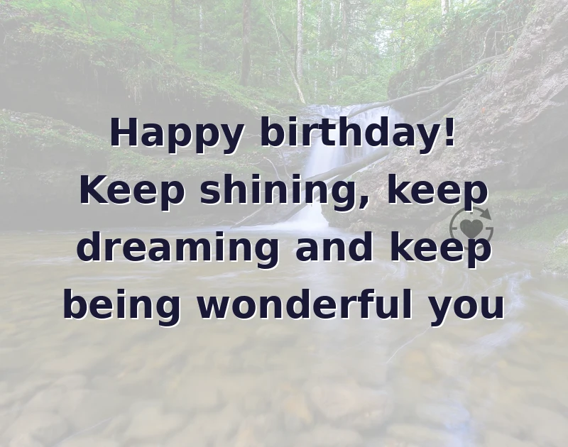birthday wish message