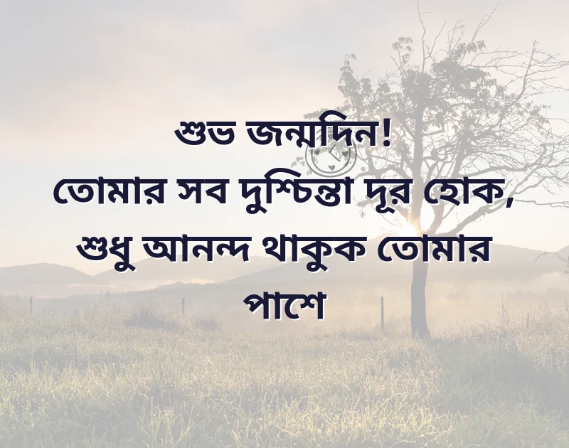 birthday wishes বাংলা