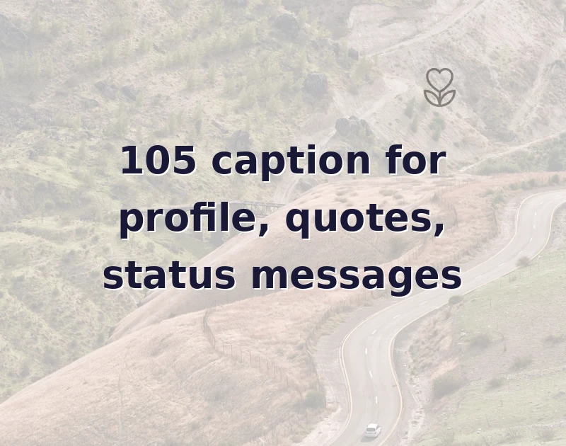 caption for profile