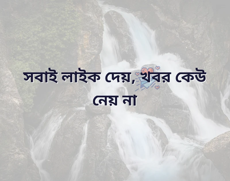 ফেসবুক স্ট্যাটাস বাংলা কষ্টের