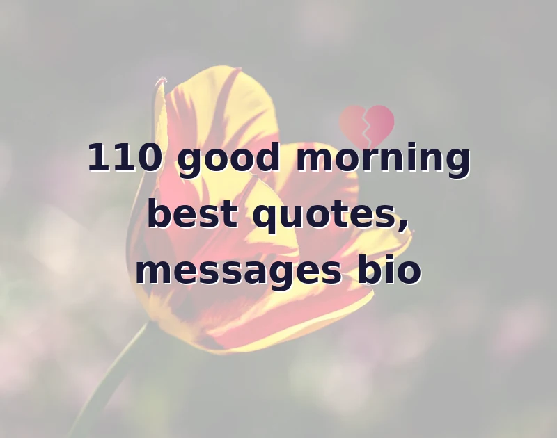 good morning best quotes