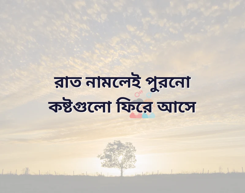 গভীর রাতের কষ্টের স্ট্যাটাস