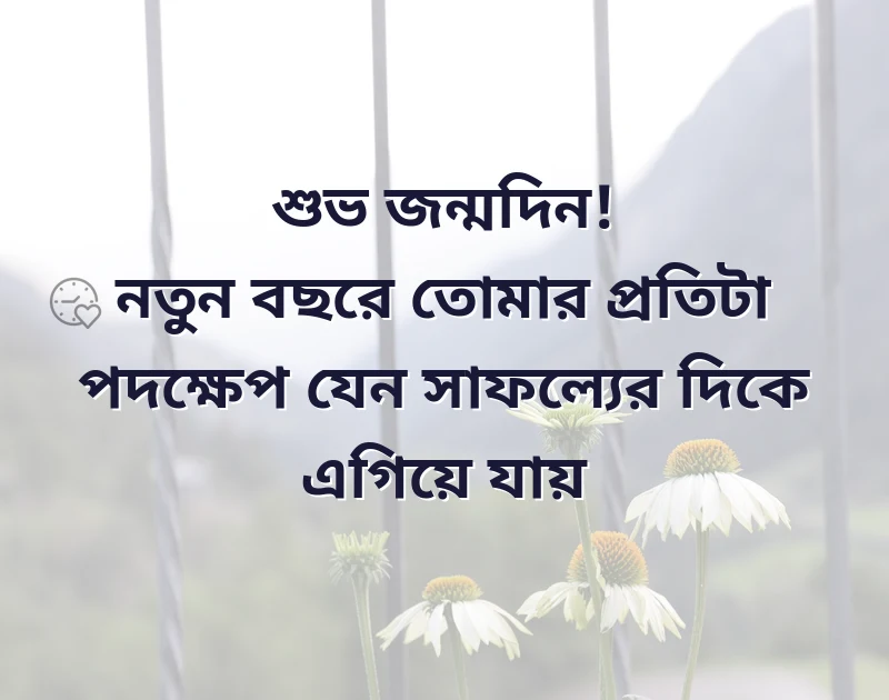 জন্মদিনের happy birthday wish bangla