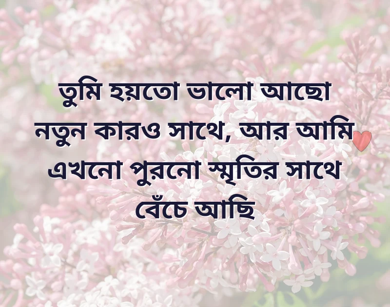 romantic love status bangla