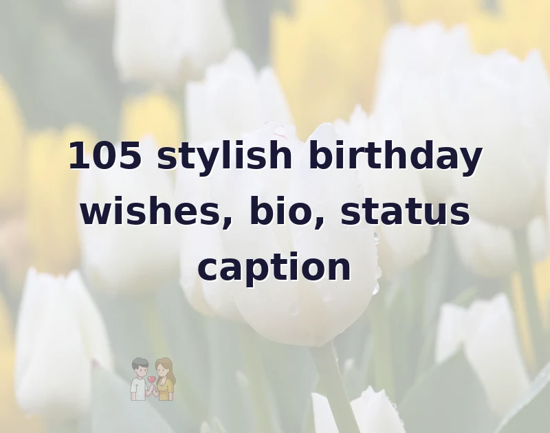 stylish birthday wishes
