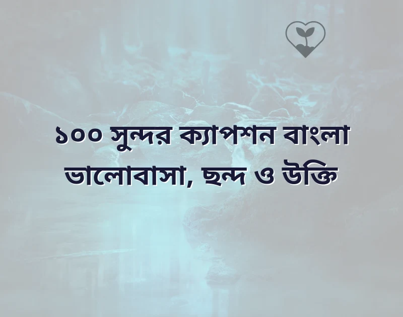সুন্দর ক্যাপশন বাংলা ভালোবাসা