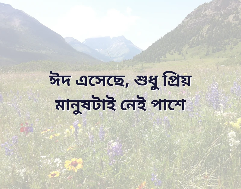 ঈদ নিয়ে কষ্টের স্ট্যাটাস