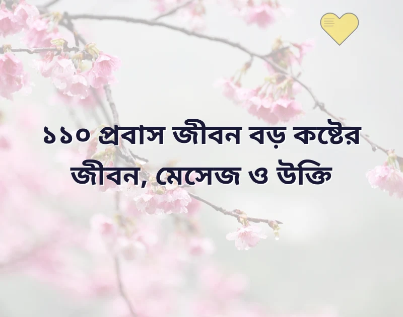 প্রবাস জীবন বড় কষ্টের জীবন